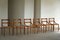 Mid-Century Danish Brutalist Dining Chairs in Pine & Papercord, 1970s, Set of 6 2