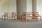 Mid-Century Danish Brutalist Dining Chairs in Pine & Papercord, 1970s, Set of 6, Image 13