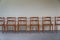 Mid-Century Danish Brutalist Dining Chairs in Pine & Papercord, 1970s, Set of 6 12