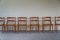 Mid-Century Danish Brutalist Dining Chairs in Pine & Papercord, 1970s, Set of 6, Image 12