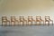 Mid-Century Danish Brutalist Dining Chairs in Pine & Papercord, 1970s, Set of 6, Image 1