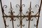 Antique Wrought Iron Trellises, Set of 2 11