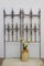 Antique Wrought Iron Trellises, Set of 2 14