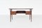 Boomerang Desk in Rosewood from Mobili Barovero Torino, Italy, 1960s 2