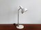 Reversible White Metal and Chrome Table Lamp, 1960s, Image 1