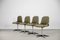 Space Age 232 Office Chairs by Wilhelm Ritz for Wilkhahn, 1970s, Set of 4 4