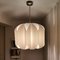 Large Modern White Acrylic Hanging Lamp, 1990s 5