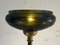 Bronze and Bohemian Glass Lamp from Pallme & Koenig, 1900s 4