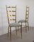 Italienische Mid-Century Messing Stühle, 1950er., 2er Set 5