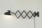 Large Model 6614 Super Scissor Wall Lamp by Christian Dell for Kaiser & Co., Germany, 1935, Image 1