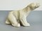 Large Art Deco Ceramic Polar Bear from Langley Mill, England, 1930s or 1940s 1