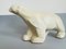Large Art Deco Ceramic Polar Bear from Langley Mill, England, 1930s or 1940s 2