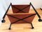 Mid-Century Italian Serving Bar Cart or Trolley with Teak Trays, 1960s, Image 4