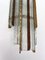 Italian Hammered Glass and Wrought Iron Sconce from Biancardi, 1970s, Image 7