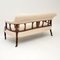Victorian Solid Wood Settee, 1890s 5