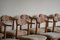 Chaises de Salle à Manger en Chêne Rembourré en Laine d'Agneau par Henning Kjærnulf, 1960s, Set de 10 19