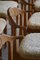 Dining Chairs in Oak Reupholstered in Lambswool by Henning Kjærnulf, 1960s, Set of 10, Image 4