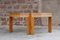 Extendable Dining Table in Oak by Alain Marcoz, France, 1950s, Image 2
