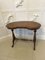 Victorian Burr Walnut Writing Table, Image 1