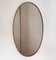 Large Mid-Century Italian Wall Mirror with Brass Frame, 1970s 7