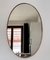 Large Mid-Century Italian Wall Mirror with Brass Frame, 1970s 6