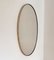 Large Mid-Century Italian Wall Mirror with Brass Frame, 1970s 5