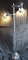 Lampada da terra a due luci con struttura in metallo cromato e riflettori cromati di Staff, Germania, anni '70, Immagine 5