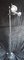 Lámpara de pie alemana con dos luces regulables con marco de metal cromado, montura de plástico negro y reflectores cromados de Staff, años 70, Imagen 2