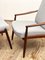 Mid Century Modern Teak Lounge Chair & Footstool by Hartmut Lohmeyer for Wilkhahn, 1950s, Set of 2 20