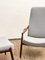 Mid Century Modern Teak Lounge Chair & Footstool by Hartmut Lohmeyer for Wilkhahn, 1950s, Set of 2 11