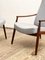 Mid Century Modern Teak Lounge Chair & Footstool by Hartmut Lohmeyer for Wilkhahn, 1950s, Set of 2 14