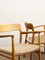 Mid-Century Danish Model 56 Chairs in Oak by Niels O. Møller for JL Mollers Møbelfabrik, 1950, Set of 4, Image 8