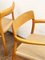 Chaises Modèle 56 et 75 Mid-Century en Chêne par Niels O. Møller pour JL Mollers Møbelfabrik, 1950, Set de 6 6