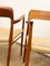 Mid-Century Danish Chairs Model 56 by Niels O. Møller for J. L. Mollers Møbelfabrik, 1950s, Set of 2, Image 18