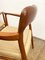 Mid-Century Danish Chairs Model 56 by Niels O. Møller for J. L. Mollers Møbelfabrik, 1950s, Set of 2, Image 12