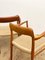 Mid-Century Danish Chairs Model 56 by Niels O. Møller for J. L. Mollers Møbelfabrik, 1950s, Set of 2 19