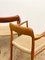 Mid-Century Danish Chairs Model 56 by Niels O. Møller for J. L. Mollers Møbelfabrik, 1950s, Set of 2, Image 19