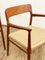 Mid-Century Danish Model 56 Chairs in Teak by Niels O. Møller for JL Mollers Møbelfabrik, 1950s, Set of 2 11
