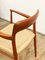 Mid-Century Danish Model 56 Chairs in Teak by Niels O. Møller for JL Mollers Møbelfabrik, 1950, Set of 4 16