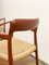 Mid-Century Danish Model 56 Chairs in Teak by Niels O. Møller for JL Mollers Møbelfabrik, 1950, Set of 4 11