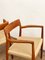 Mid-Century Danish Model 57 Chairs in Teak by Niels O. Møller for JL Mollers Møbelfabrik, 1950, Set of 2 12