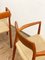 Mid-Century Danish Model 57 Chairs in Teak by Niels O. Møller for JL Mollers Møbelfabrik, 1950, Set of 2 5