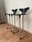 Modern Black and Chromed Barstools from Casamania, Set of 2 2