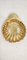 Shell-Shaped Brass Tray, Spain, 1970s, Image 2