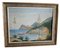 Pinturas de paisajes de las playas de Mallorca, óleo sobre tabla, enmarcadas. Juego de 2, Imagen 5