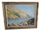 Pinturas de paisajes de las playas de Mallorca, óleo sobre tabla, enmarcadas. Juego de 2, Imagen 4