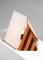 Italian Acrylic Glass and Wood Pyramid Table Lamp in the Style of Tobia Scarpa, 1980s, Image 14