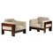 Italian Solid Wood Bastiano Armchairs by Tobia Scarpa, 1970s, Set of 2 1