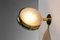 Italian Sconces in Frosted Glass and Brass by Sergio Mazza for Artemide, Set of 2, Image 6