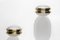 Italian Sconces in Frosted Glass and Brass by Sergio Mazza for Artemide, Set of 2 13